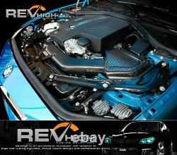 BMW F90 M5 S63 carbon fiber airbox Performance cold air intake filter kit