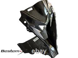 BMW S1000RR 2015 2019 Full Carbon Fiber Head Nose Cowl Air Intake, Twill Weave