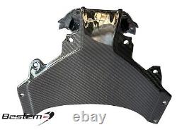BMW S1000RR 2015 2019 Full Carbon Fiber Head Nose Cowl Air Intake, Twill Weave
