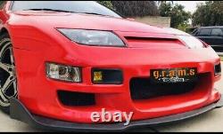 CARBON Vented Nose Panel to fit Nissan 300zx Z32, Intake, Cooling v9