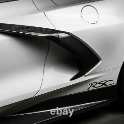 CORVETTE C8 ENGINE INTAKE SIDE VENTS Carbon Fiber RACING SPORT CONCEPTS- C8