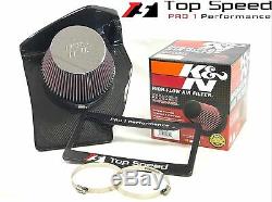 Cadillac CTS-V CTSV 6.2L V8 Supercharged 09-15 Carbon Fiber Intake + K&N Filter