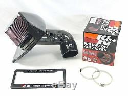 Cadillac CTS-V CTSV 6.2L V8 Supercharged 09-15 Carbon Fiber Intake + K&N Filter