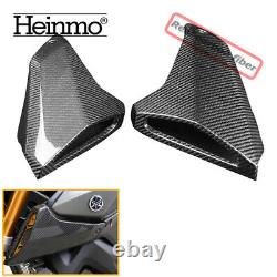 Carbon Fiber Air Intake Inlet Tube Scoop Cover For Yamaha MT-09 FZ09 2013-2016