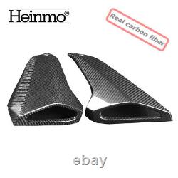Carbon Fiber Air Intake Inlet Tube Scoop Cover For Yamaha MT-09 FZ09 2013-2016