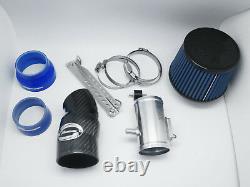 Carbon Fiber Air Intake System Filter For 01-07 Subaru Impreza WRX STI GD GG