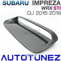 Carbon Fiber Air Intake Vent Hood Scoop Bonnet For Subaru WRX STI GJ 2015 2016 G