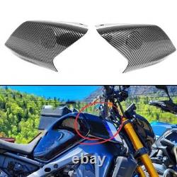 Carbon-Fiber Black Side Tank Cover Air-Intake-Fairing For YTR MT-09 / SP 2021-23