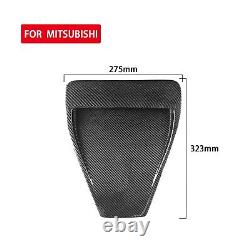 Carbon Fiber Bonnet Scoop Hood Air Vent Intake For Mitsubishi EVO 10th 2008-2015
