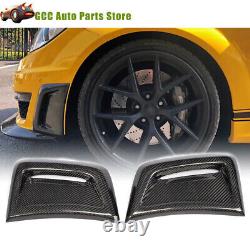 Carbon Fiber Bumper Side Air Vent Cover For Mercedes Benz C Class W204 C63 AMG