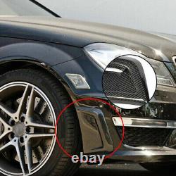 Carbon Fiber Bumper Side Air Vent Cover For Mercedes Benz C Class W204 C63 AMG