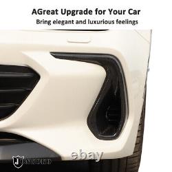 Carbon Fiber Car Front Bumper Air Intake Cover Trim For Toyota Subaru BRZ 2022