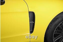Carbon Fiber Car Side Hood Air Vent Intake Trim For Porsche Panamera 2017-2023