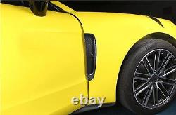 Carbon Fiber Car Side Hood Air Vent Intake Trim For Porsche Panamera 2017-2023