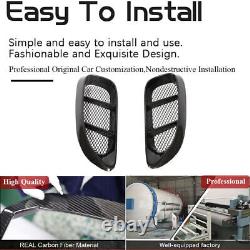 Carbon Fiber For Porsche 718 Boxster Cayman Side Vents Fender Air Intake Cover