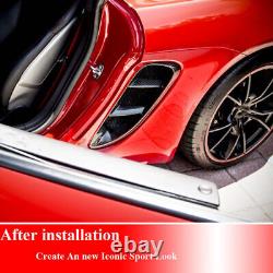 Carbon Fiber For Porsche 718 Boxster Cayman Side Vents Fender Air Intake Cover