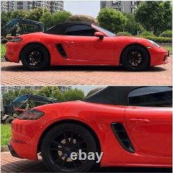 Carbon Fiber For Porsche 718 Boxster Cayman Side Vents Fender Air Intake Cover