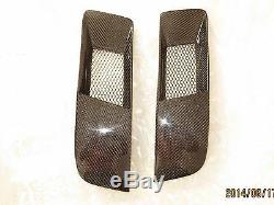 Carbon Fiber Front Air Intake Duct Scoops only fit for Audi A4 B7 DTM bumper