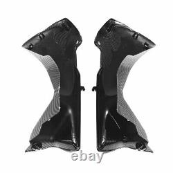 Carbon Fiber Front Air Intake Vent Cover Fairing For Honda CBR600F4i 2001-2006