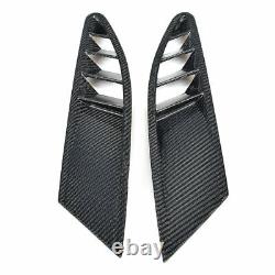 Carbon Fiber Front Bumper Air Intake Vent Cover Fit For Ferrari 458 Coupe 11-13