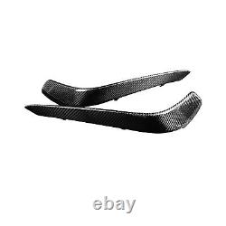 Carbon Fiber Front Bumper Spoiler Air Intake Cover For Benz W205 S205 C63S AMG