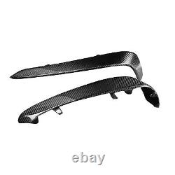 Carbon Fiber Front Bumper Spoiler Air Intake Cover For Benz W205 S205 C63S AMG