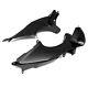 Carbon Fiber Front Dash Air Intake Ram Fairing For Kawasaki Zx-12r 2002-2005 03