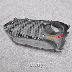 Carbon Fiber Front Fog Light Cover Air Intake Grille For Honda CIVIC Fk8 Type-r