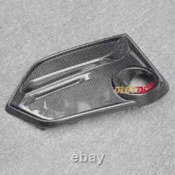 Carbon Fiber Front Fog Light Cover Air Intake Grille For Honda CIVIC Fk8 Type-r
