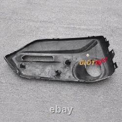Carbon Fiber Front Fog Light Cover Air Intake Grille For Honda CIVIC Fk8 Type-r