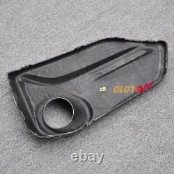 Carbon Fiber Front Fog Light Cover Air Intake Grille For Honda CIVIC Fk8 Type-r