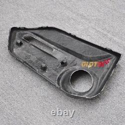 Carbon Fiber Front Fog Light Cover Air Intake Grille For Honda CIVIC Fk8 Type-r