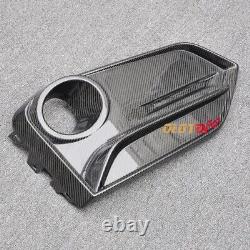 Carbon Fiber Front Fog Light Cover Air Intake Grille For Honda CIVIC Fk8 Type-r