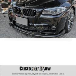 Carbon Fiber Front Grille Kidney Dual Line For BMW 5 Series F10 F11 F18 M5 14-17
