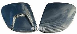 Carbon Fiber Headlight Covers + Air Intake Inlet Vent for 1992+ RX-7 RX7 FD3S FD