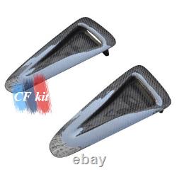 Carbon Fiber Hood Air Intake Duct Bonnet Vent Insert For Nissan GTR R35 2008-15