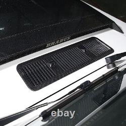 Carbon Fiber Hood Air Intake Grille Vent Trim For Benz G Class W463 G500 2006-18