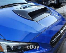 Carbon Fiber Hood Scoop Intake Vent Bonnet For Subaru WRX STI VAB VAF 15-20 U