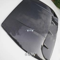 Carbon Fiber Hood Scoop Intake Vent Bonnet For Subaru WRX STI VAB VAF 2015-2019