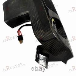 Carbon Fiber Lhs Headlamp Air Intake W. Lamp For 89-94 R32 Gts Gtr