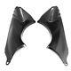 Carbon Fiber Look Front Air Intake Fairing For For Kawasaki Zx6r 2007 2008