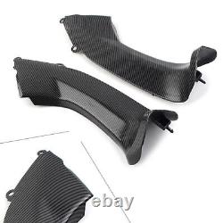 Carbon Fiber Look Front Dash Air Intake Ram Fairing Fit 06-07 KAWASAKI ZX-10R