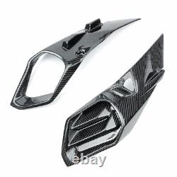 Carbon Fiber Motorcycle Front Hood Air Intake Cover For KAWASAKI H2 H2R NINJA