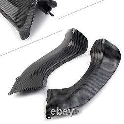 Carbon Fiber Pattern Front Dash Air Intake Ram Fairing Fit KAWASAKI ZX-10R 06-07