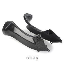 Carbon Fiber Pattern Front Dash Air Intake Ram Fairing Fit KAWASAKI ZX-10R 06-07