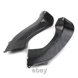 Carbon Fiber Pattern Front Dash Air Intake Ram Fairing Fit KAWASAKI ZX-10R 06-07