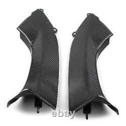 Carbon Fiber Pattern Front Dash Air Intake Ram Fairing Fit KAWASAKI ZX-10R 06-07