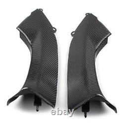 Carbon Fiber Pattern Front Dash Air Intake Ram Fairing Fit KAWASAKI ZX-10R 06-07