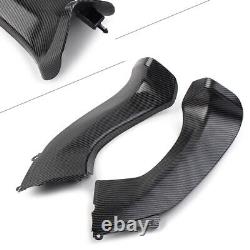Carbon Fiber Pattern Front Dash Air Intake Ram Fairing For KAWASAKI ZX-10R 06-07