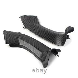 Carbon Fiber Pattern Front Dash Air Intake Ram Fairing For KAWASAKI ZX-10R 06-07
